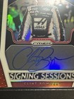 Clint Bowyer 2019 Panini Prizm Signing Sessions Red White And Blue Auto  ss-cb