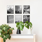 8x10 Picture Frames Front Loading Black Set Of 6 Photo Frames Wall Or Tabletop