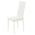 4pcs Dining Chairs Set Padded Seat Metal Legs Kitchen Home Restaurant Cafe Chair