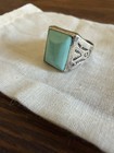 Vintage Bell Trading Post Turquoise Sterling Ring