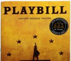 Hamilton Broadway Lin-manuel Miranda Signed Hamilten 10 Anniversary Playbill Sfc