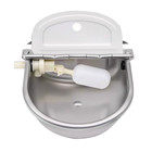 2 Pcs Automatic Water Stainless Steel Trough Horse Cow Dog Drink Sheep Auto Bowl