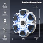 Music Boxing Machine boxing Machine Wall Mounted Music electronic Boxing Target