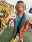Ortega Tastoan Festival Clay Figurers Demon Mask Clay Handmade Mexican Folk Art