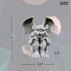Gargoyle Statue Outdoor Garden Decor - 7  Guardian Sculpture Figurine
