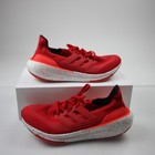 Adidas Ultraboost Running Shoes Men s Red Used 15