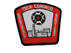 Tek Cominco Mining Bc Vintage Patch Emergency Service Lire Ems Police Shoulder