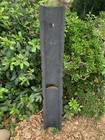 Tiki Totem Tahitian Wood Mask Tropical Bar Patio D  cor Pineapple Turtle 39 x 6 