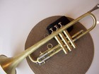 1950 Olds Ambassador Trumpet -just Overhauled  New Lacquer  New Case - Nice  