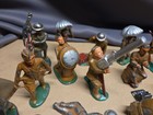 Vintage Lot 50  Barclay Manoil Lead Metal Soldiers And Accessories