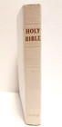 Vintage Kjv Bible World Publishing Company White Holy Self-pronouncing Miniature
