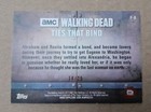 The Walking Dead Season 6 Ties That Bind Chase Card F-8 Abraham rosita  10 25