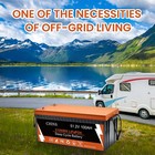 Chins 48v 100ah Lifepo4 Battery  100a Bms for Golf Car  Trolling Motor Etc used 