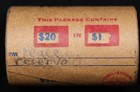 Circulated Peace Silver  1 - 20 Coin Roll - Reserve- Woolworth woolco