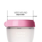 Comotomo Baby Bottle Bundle  Pink   7 Piece Set 