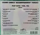Karaoke Spotlight Series Cd g Sound Choice Disc 8809 Pop Hits Vol  152
