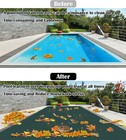 Inground Swimming Pool Cover Rectangle Pp Garden Winter Safety Pool Cover Green