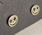 Jack Skellington Style Skull Stud Earrings Halloween Goth Jewelry