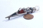 Antique Victorian Scottish Silver Agate Set Dirk   Dagger Brooch C1880