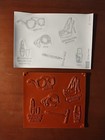 Stampin Up Making A Point Unmounted Rubber Stamps  133059  set Of 6  New