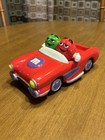 M m s Collectible 2003 Ceramic Red   Purple Convertible Car Valentine s Edition
