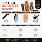 Cat Proof Fence Barrier With Brackets  Secure Outdoor Fencing For Gardens Catio