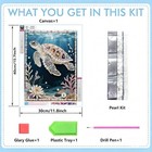 Sea Turtle Pearl Painting Kits For Adults - Special Shape Diamond Art Kits For A