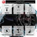 600w Bluetooth Waterproof Stereo Speakers Audio Amp System Atv Utv Polaris Canam