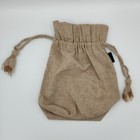 Lantern Moon White Sheep Meadow Drawstring Knitting Project Bag Euc