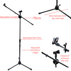 2 Pcs Tripod Microphone Stand With Boom Stand-02 Ships Free