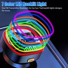 Car Bluetooth Fm Transmitter Radio Mp3 Wireless Adapter Hands-free 3port Charger