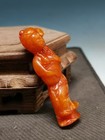 Rare Ancient Old Jade Stone Hand Carved   Musician   Amazing Statue F01