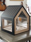 Luxury Pet House     Clear Acrylic Panels  Designer Style     For Cats   Small Dogs