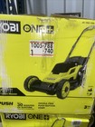 Ryobi 13 In   18-volt Lithium-ion Cordless Battery Walk Behind Push Lawn Mower