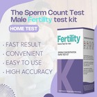 Trak Plus Male Fertility Testing System 1 Count  pack Of 1   Blue