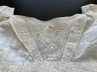 Antique Lace-  Circa 1900   Ayrshire Christening Gown