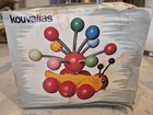 Vintage Kouvalias Silly Balls On Springs Caterpillar   Kouvalias Music Box Read