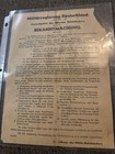 Wwii Allied Military Government Germany Occupation Notice 1945 English   German