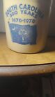 Vintage South Carolina 300 Years Jug  1670-1970 6    Tall
