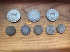 Panama Silver Coin Lot Of 8      1904 To 1947