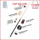 Aklot 2 Set Of Pool Cue Stick Pool Stick 58 Inch Billiard Stick Mixed Weight Bil