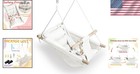 Deluxe Baby Swing - 3 Modes  Comfortable Cushion  Perfect For Patios   Backyards