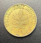 1950f Stuttgart  Germany 5 Pfennig  Km  107- Federal Republic Issue  0341 