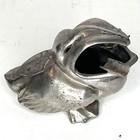 1939 New York World s Fair Pelican Metal Ashtray Trylon Perisphere Souvenir