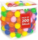 Ball Pit Balls For Kids And Toddlers  Plastic Crush Proof  Phthalate   Bpa Fr   