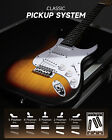 Donner Dst-80 Electric Guitar With Amplifier S-s-s Pickups Wood Grain Solid Body