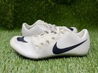 Men   s Size 8 5 - 9 Nike Zoom Ja Fly 3 White Black Track Spikes  865633-001 