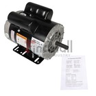 3450 Rpm 3 Hp Spl Electric Motor Compressor Duty 56 Frame 1 Phase 115 230 Volts