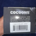 Polarized Cocoons Sunglasses C402g Medium Fits Over Rx Eyeglasses Black W  Grey