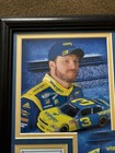 Dale Earnhardt Jr  2010 Daytona Framed 13x16 Collage   Race-used Tire Coa